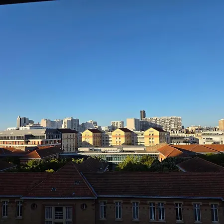 Loft Paisible Avec Vue Sur La Tour Eiffel Διαμέρισμα *