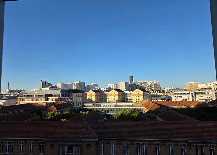 Loft Paisible Avec Vue Sur La Tour Eiffel شقة *
