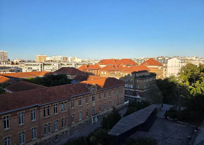 شقة Loft Paisible Avec Vue Sur La Tour Eiffel